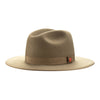 Queen (Olive Green) Pinched Crown Fedora Hat