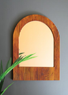 Mango Wood Tambour Framed Mirror