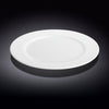 Professional Rolled Rim White Dinner Plate 10