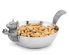 Squirrel Nut Bowl Head / Tail by Arthur Court Designs