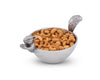 Squirrel Nut Bowl Head / Tail by Arthur Court Designs