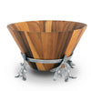 Olive Wood Salad Bowl - Arthur Court