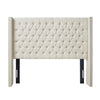 Amelia Upholstery Cream Headboard by Madison Park