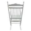 BALCONY PORCH ADULT ROCKING CHAIR - WHITE