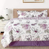 Comforter Angelica 7 Piece Queen Purple