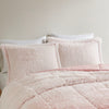 Brielle Ombre Shaggy Long Fur Comforter Mini Set