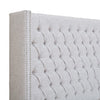 Amelia Upholstery Grey Headboard by Madison Park