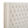 Amelia Upholstery Cream Headboard by Madison Park