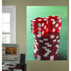 Dice-n-Chips on Table Wall Decal (2 Sizes Available)