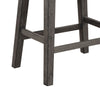 Set of 2 Faux Leather Counter Height Barstool