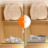 3 Pack Sock Organizer Box Foldable Damp Proof Storage Drawers With Multi-cells