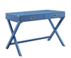 ACME Amenia Writing Desk, Blue Finish YF