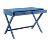 ACME Amenia Writing Desk, Blue Finish YF