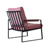 Modern Relax Single Arms Chair With Velvet Cushion