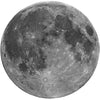 Full Moon Wall Decal (3 Sizes Available)