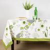 House This ® 100% Cotton Tablecloth, Gourmet Salad Design