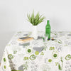 House This ® 100% Cotton Tablecloth, Gourmet Salad Design