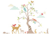 Woodland Tree Wall Decal Kit