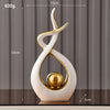 Abstract Sculpture Ceramic Statue Home Décor Figurines