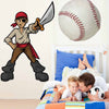 Winn Pirate Boy Wall Decal (5 Sizes Available)