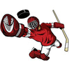 Winn Hockey Goalie Wall Decal (4 Sizes Available)