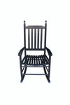 wooden porch rocker chair  BLACK