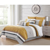 Woven Comforter Bedding Set 7Pcs D Brandon