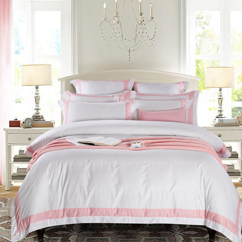 Hotel Bed Sheets - Luxury Hotel White Bedding Set